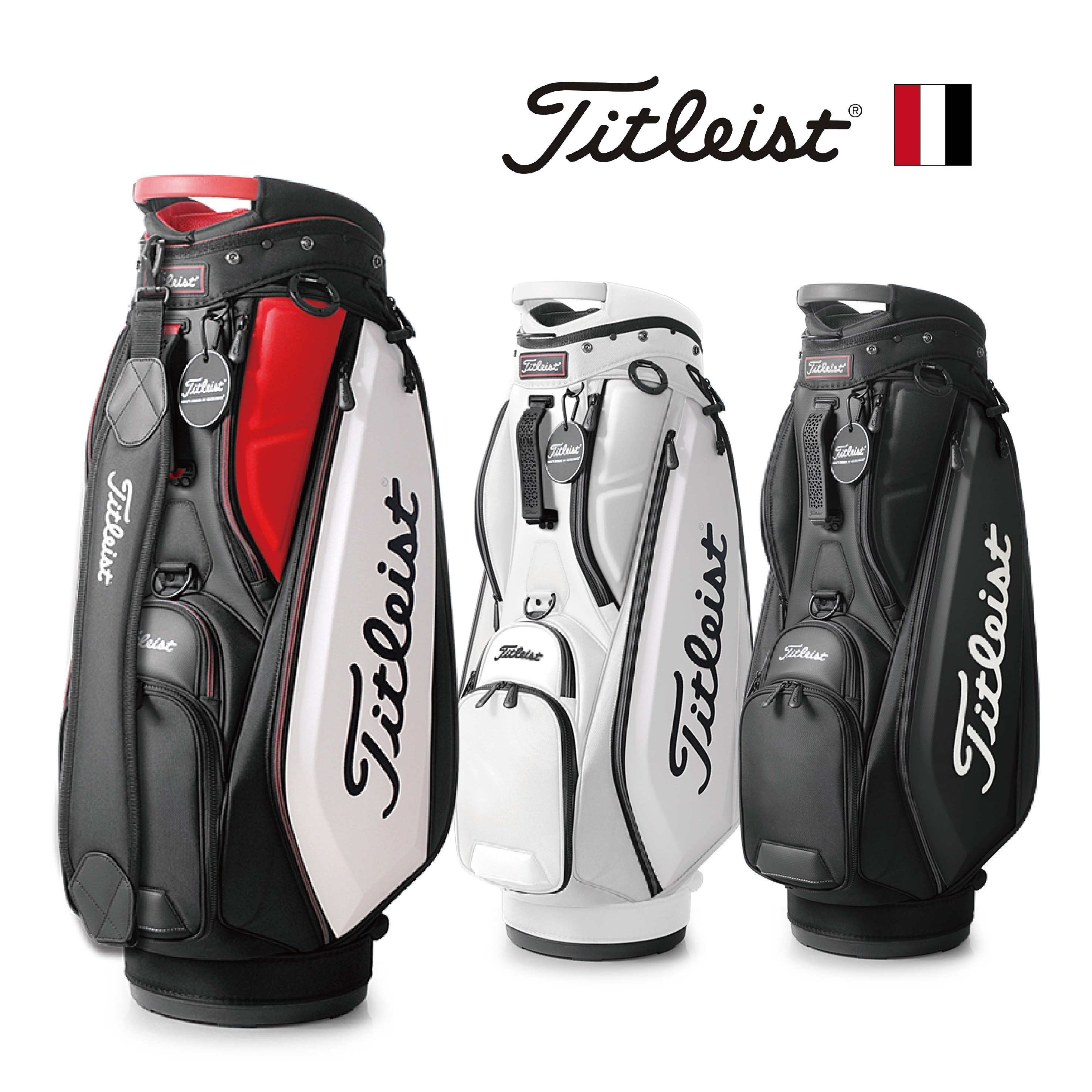 Titleist 타이틀리스트 골프 캐디백 남성 여성 클래식 골프백 TB8CTHK 248,000원