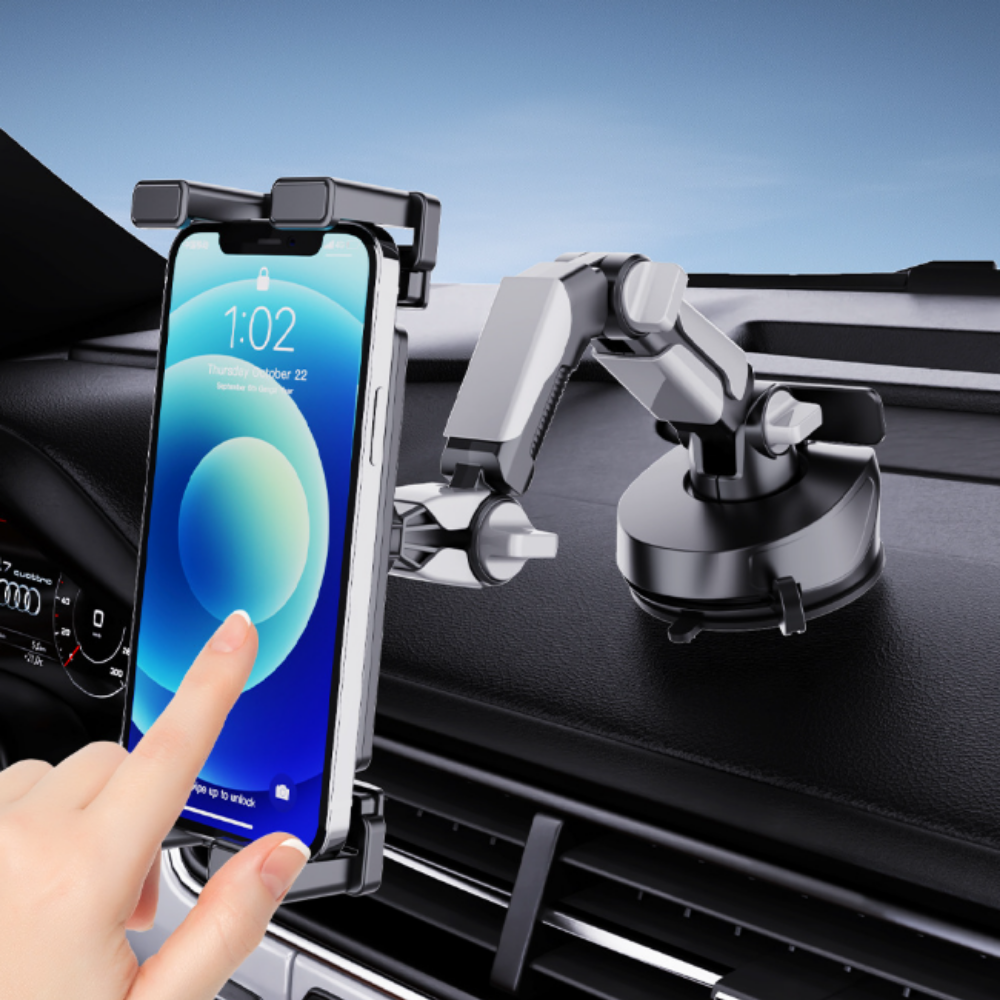 2in1 차량용 스마트폰 태블릿 거치대 주차번호판 일체형 대시보드 흡착식 각도조절 15,900원