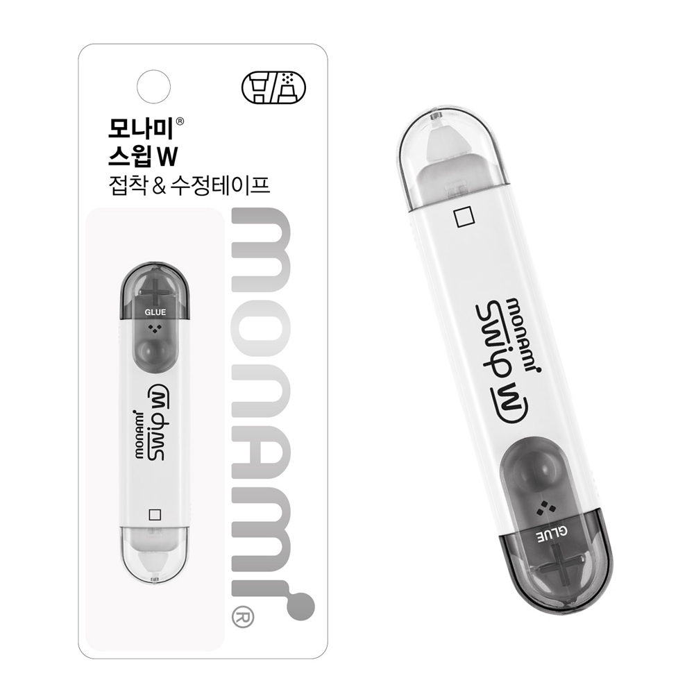 모나미 스윕 W 접착 수정테이프, 1개 4,840원