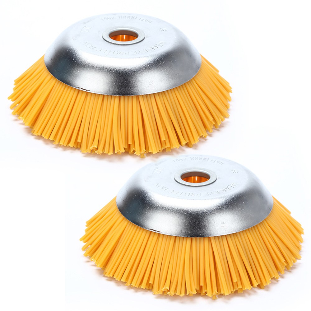 아띠꼴로 예초기날 예취기날 잡풀제거 경계석 보도블럭 잡초제거 예초기 브러쉬 8인치, 2개 42,000원