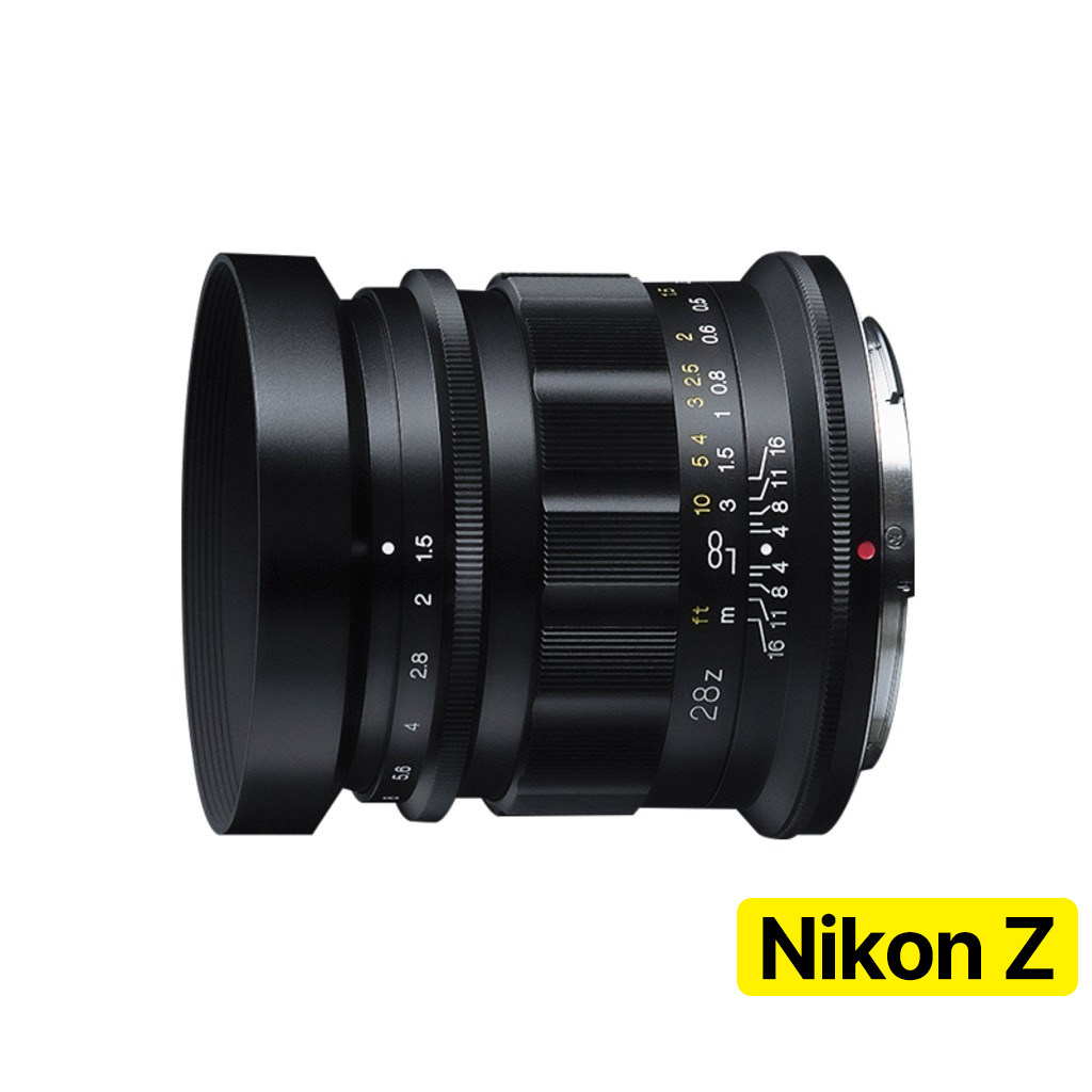 [정품등록시 5만 포인트 3년 보증] 보이그랜더 NOKTON 28mm F1.5 ASP Nikon Z마운트, 단일상품 1,062,000원