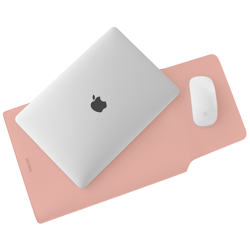 소이믹스 가죽 노트북 파우치, 인디핑크, 1개 13,400원