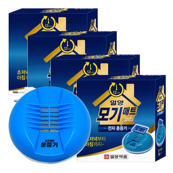 [일양약품] 모기매트Gold 전자 훈증기 전자훈증기 17,200원