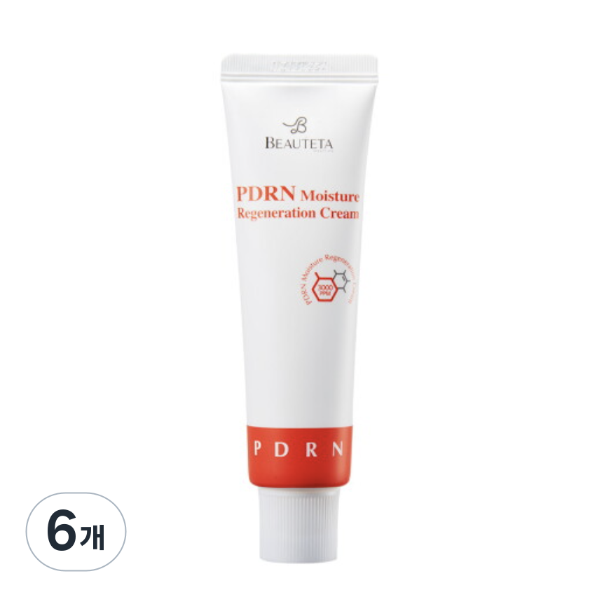 [1+1] 초고함량 PDRN 크림 - 보테타 피디알엔 모이스쳐 리제너레이션 크림, 6개, 50g 103,600원