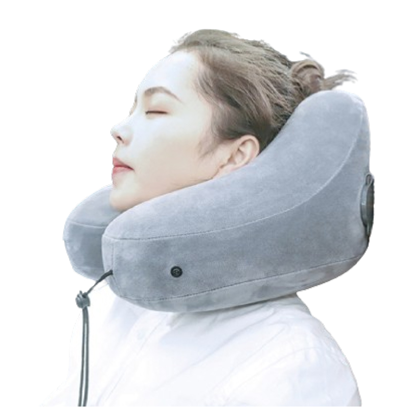 디모어 에어 공기주입 목베개 목쿠션, 그레이 14,400원