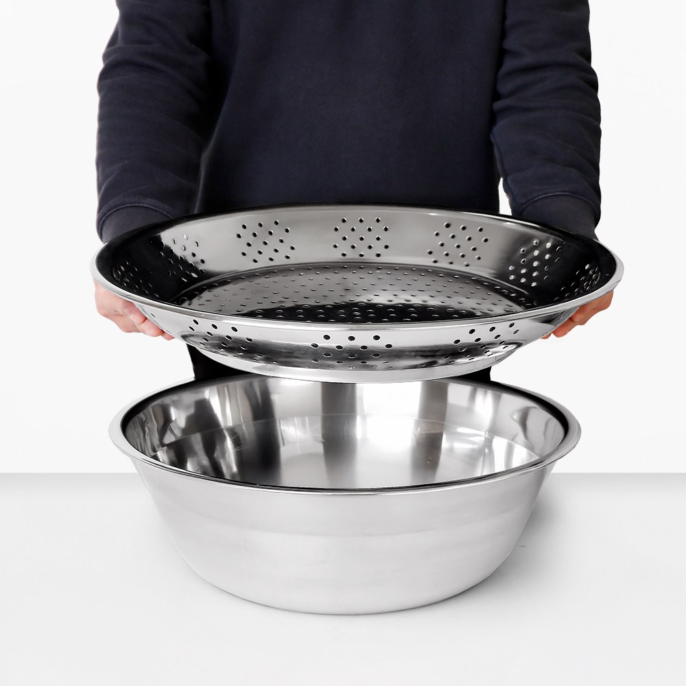 선학 스텐 304 다라이 채반 2종세트 38,400원