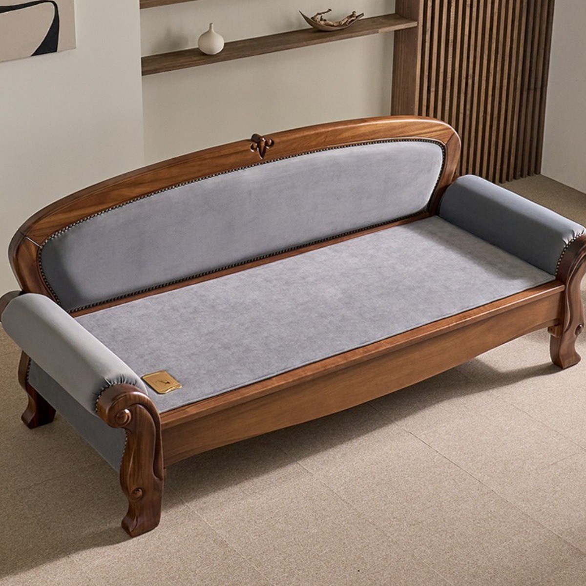 파로마 가야 명작 황토 흙소파 사려니C 이지클린 조야패브릭 온열 보료 원목 카우치 1,299,000원