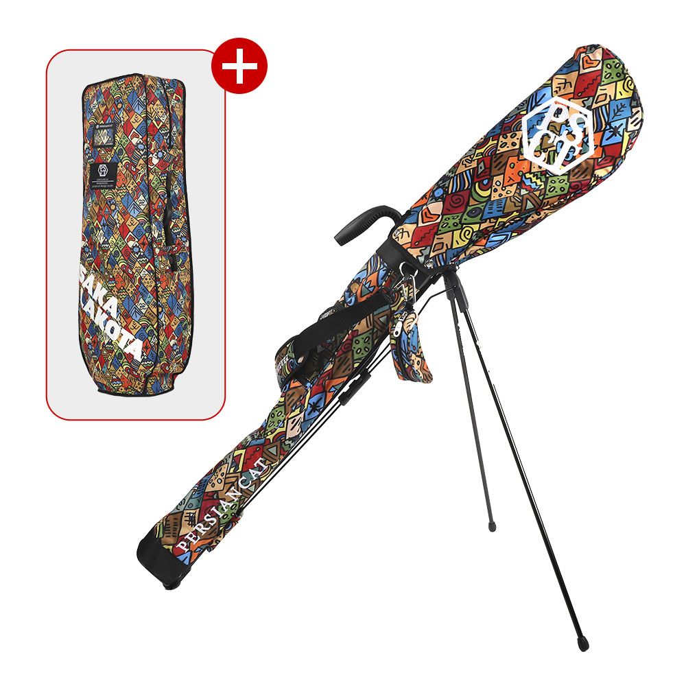 페르시안캣 사카라코타 자수 골프 스탠드 하프백 002 인디안(P3FUHB02) 178,000원
