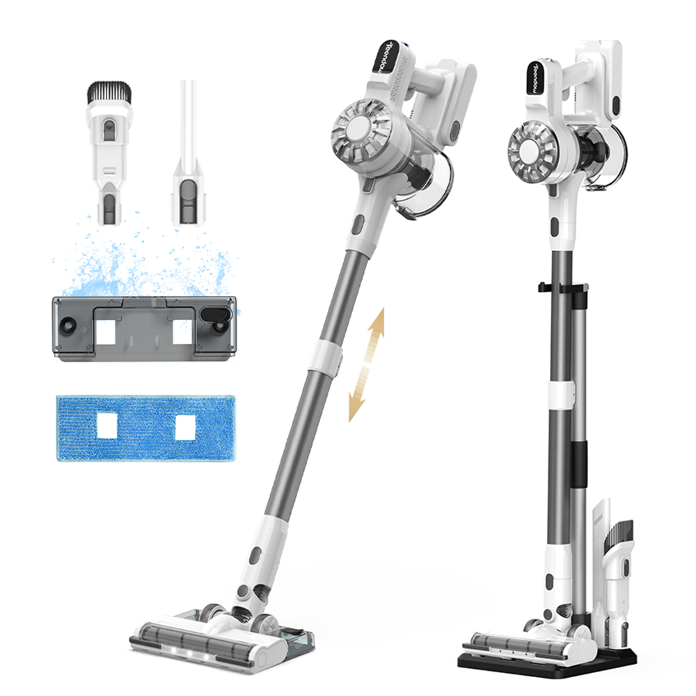 최신형 틴도우 차이슨 무선 청소기 흡입력 좋은 진공청소기 + 다양한 구성품, 화이트, V07+거치대 169,900원