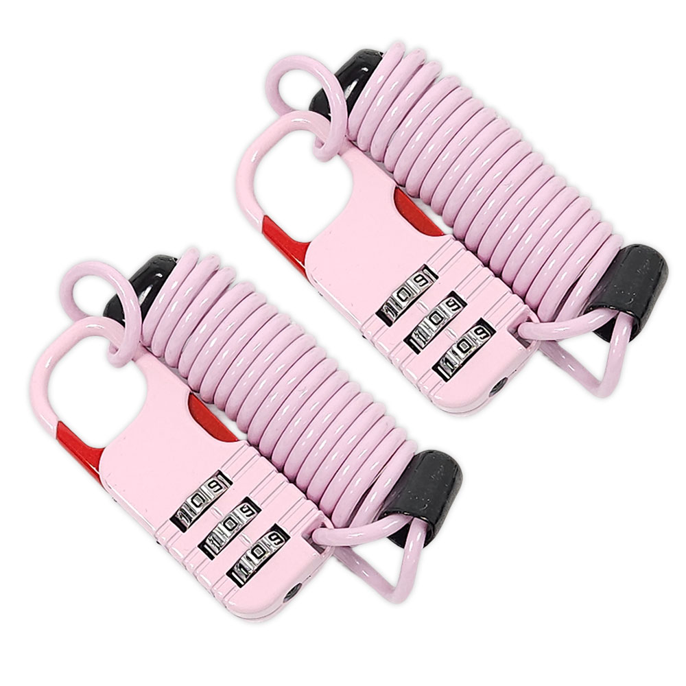 코지노마드 캐리어 와이어 자물쇠 2개 자전거 여행용 도난방지 WL-01 9,800원