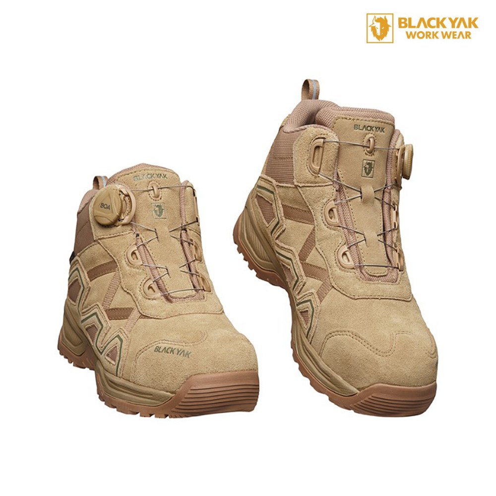 블랙야크 YAK-570D 다이얼 안전화 사막화 논슬립 미끄럼방지 경량 작업화 현장화 100,000원
