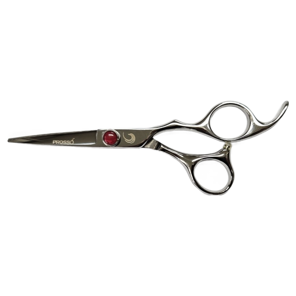프로소 (Prosso) 헤어컷 전문가용 미용가위, 5.5 인치, 440C 소재, 실버색상, Pink 자개볼트, 당사 BEST SELLER, AS 평생무료 (가죽천, 오일무료제공), 1개 68,970원