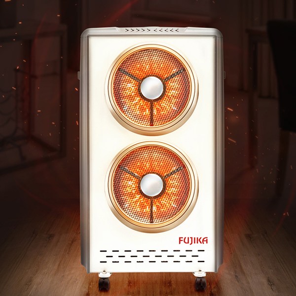 후지카 국산 고효율 온풍 대형 전기난로 하이라이트 히터 2구 FJK-H2000 446,000원