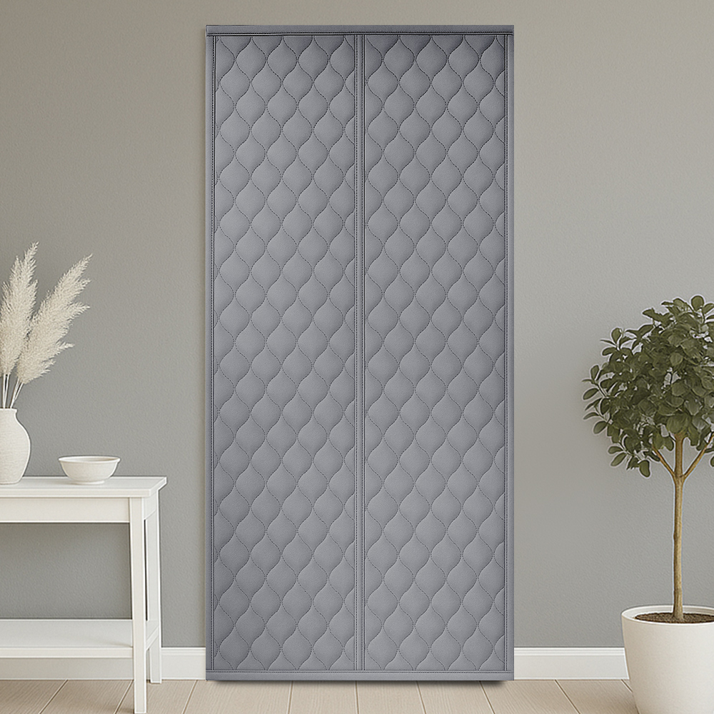 한일 자석양문형 방수코팅 방풍비닐 엠보싱 방한 방풍막 그레이, 1개 26,900원