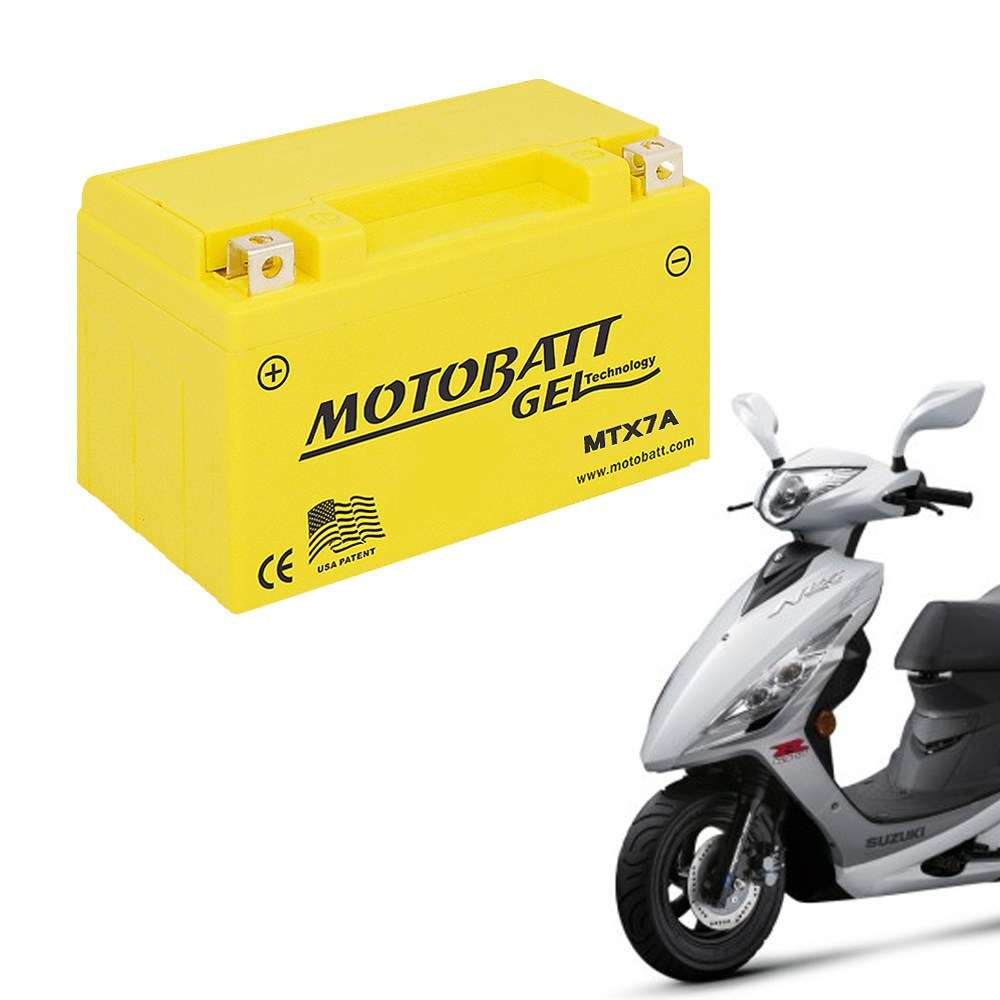 모토뱃젤 오토바이배터리 MTX7A 12V 7AH YTX7A-BS 밧데리 62,340원