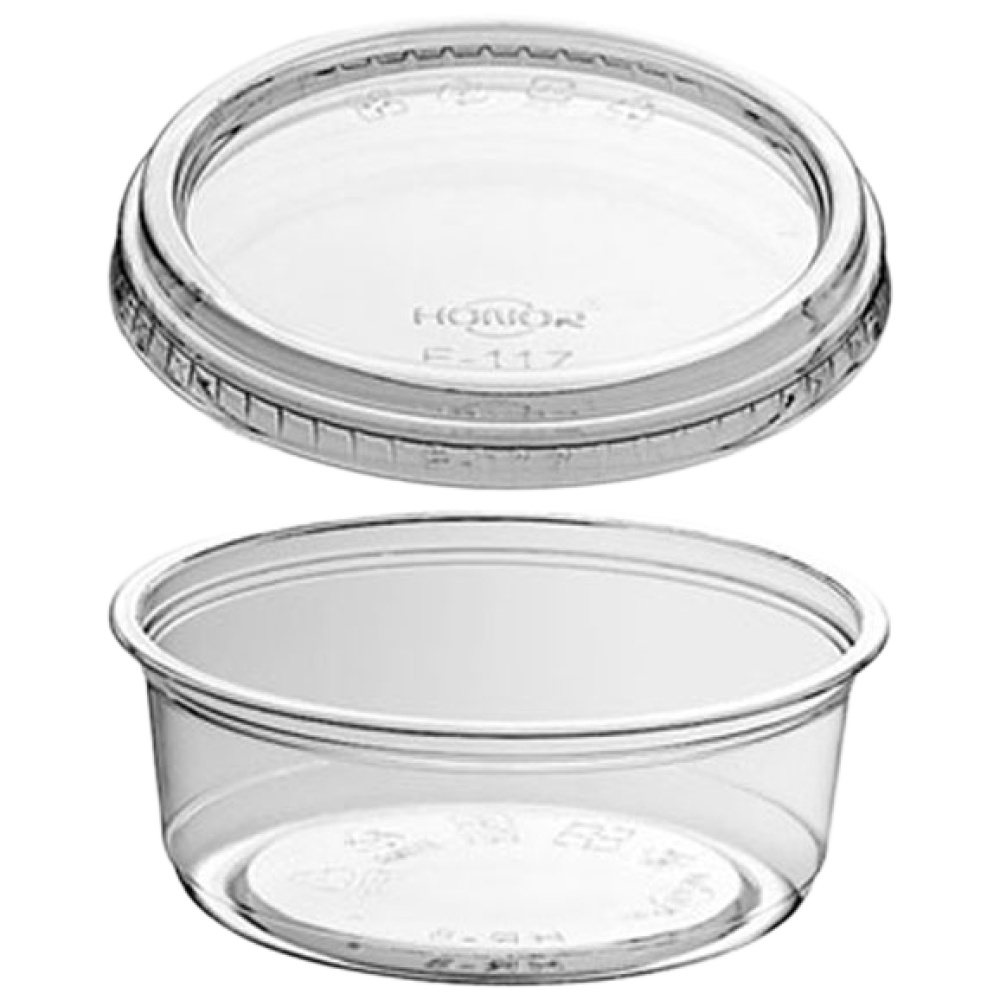 엠엔피 일회용 투명 델리용기 디저트 샐러드 포장용기 8온스 평뚜껑, 1개, 100세트 28,000원