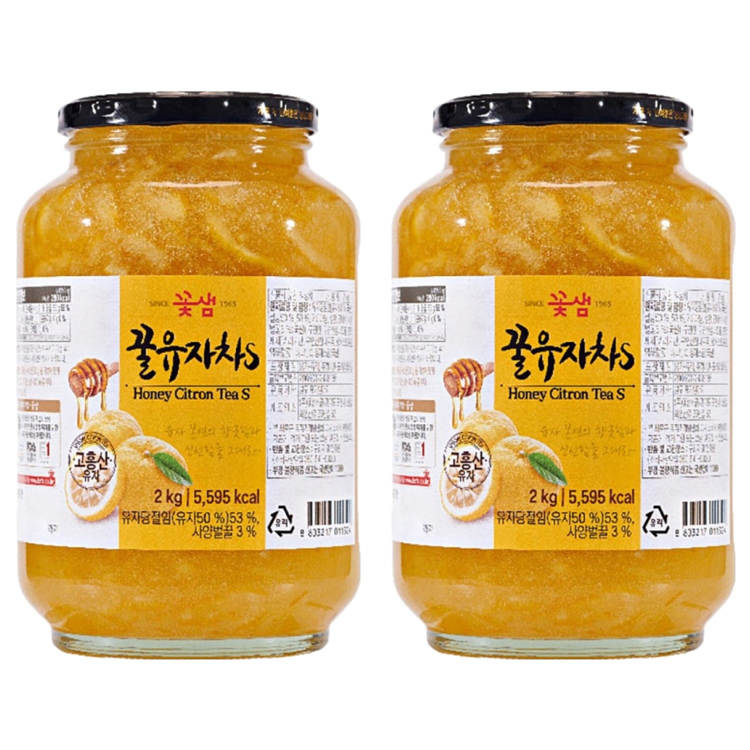 꽃샘 꿀 유자차 S 19,760원