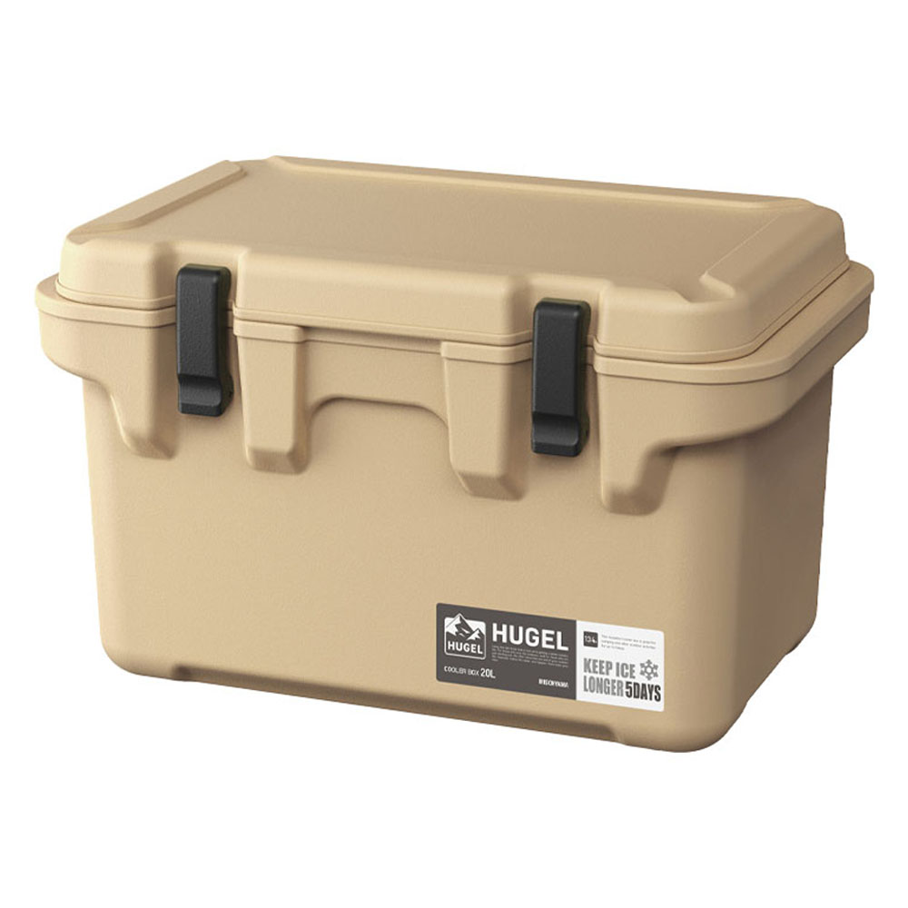 휴겔 익스트림 하드쿨러 아이스박스, 베이지, 20L 150,000원