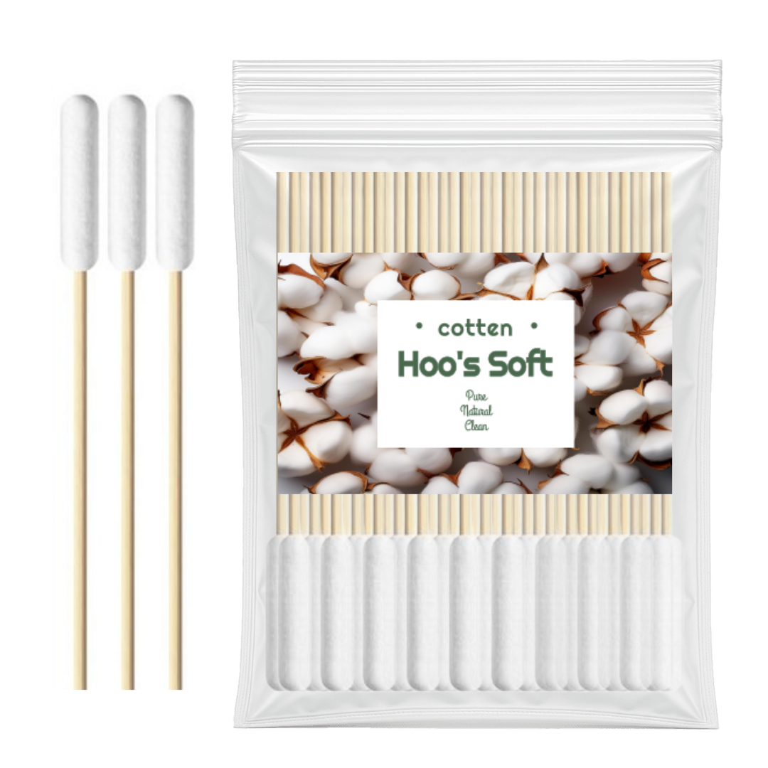 후스소프트 위생검사적합제품 단단한 대왕면봉 다용도 굵은 부케 두피 스케일링 두꺼운 봉 솜방망이 왕면봉 6,300원