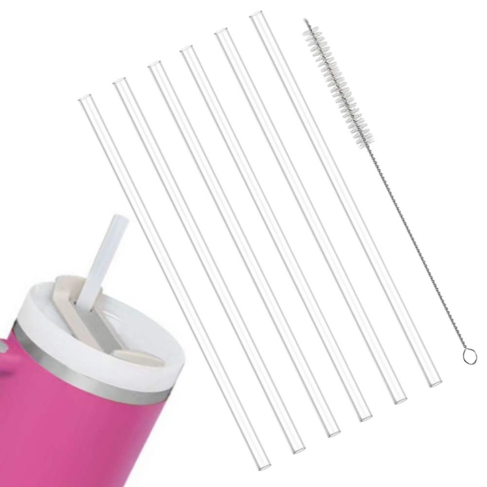 누홈 트라이탄 텀블러 호환 빨대 6p + 세척솔 세트, 1세트 5,010원