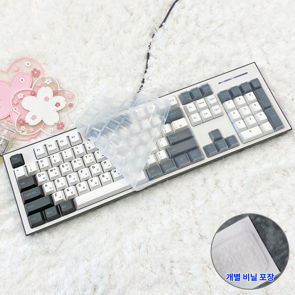 콕스 COX CK01 PBT 키스킨 기계식 키보드덮개 실리콘 커버 5,800원