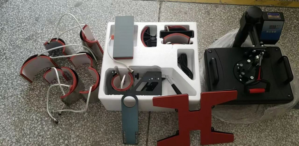 티셔츠 열전사 프레스기 다기능 온도 조절 가능 옷프린팅기계 승화전사프린터 활용 의류 제작용 소형 열프레스기로 편리한 701,000원