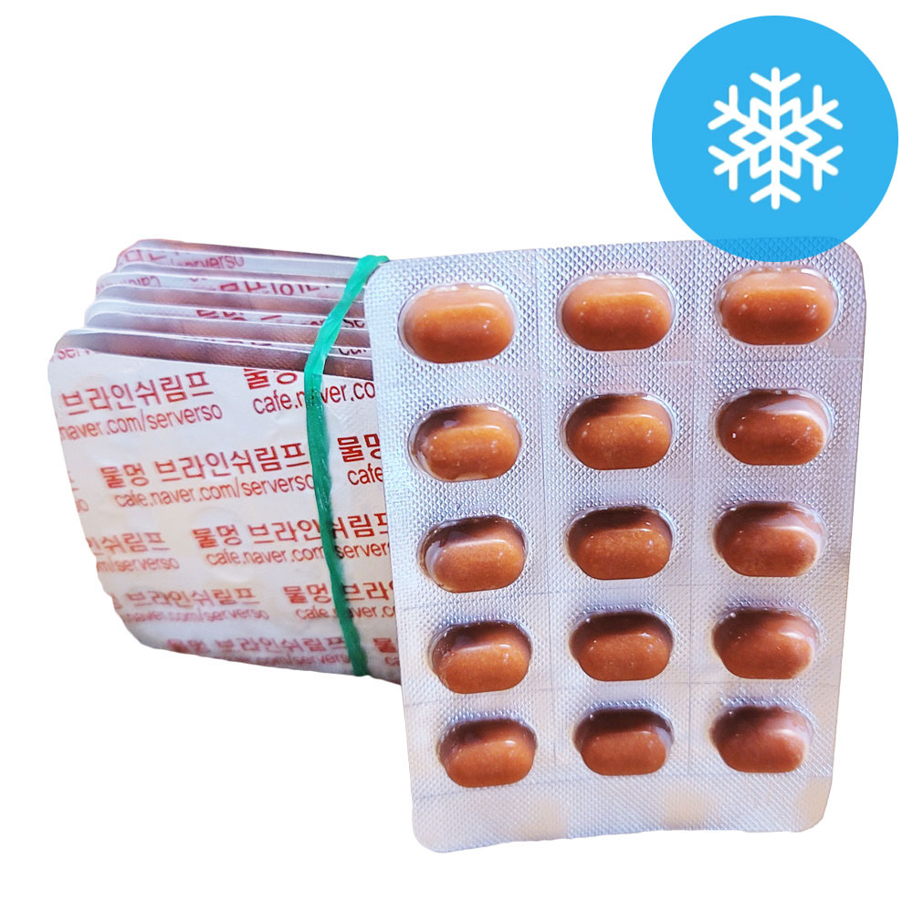 물멍 냉동 브라인쉬림프 알약형 150알 / 냉브, 냉동 브라인슈림프 15,970원