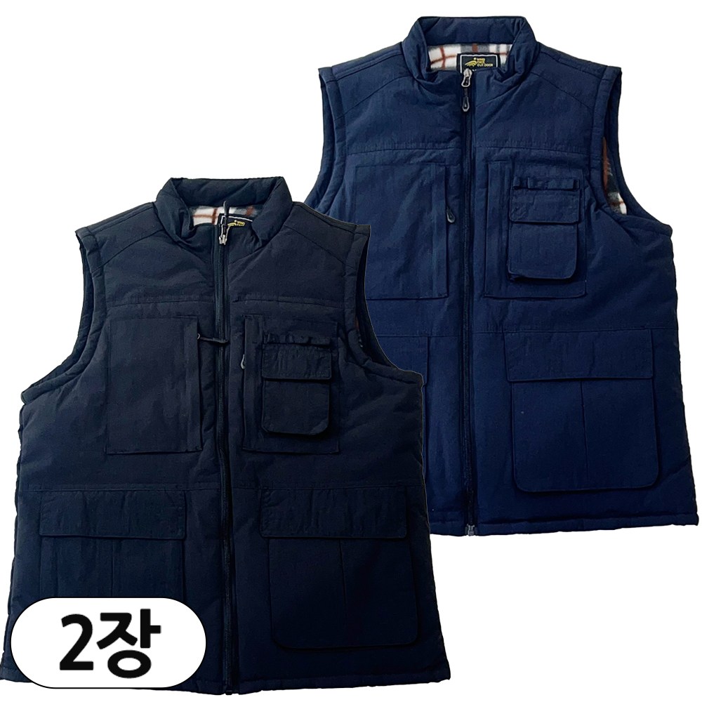 2장 [더빅보스] 겨울 남자 WD20넉넉한수납다용도조끼 _ 작업복 다용도 베스트 빅사이즈 멀티 포켓 건설 현장 회사 유니폼 B1331 39,800원