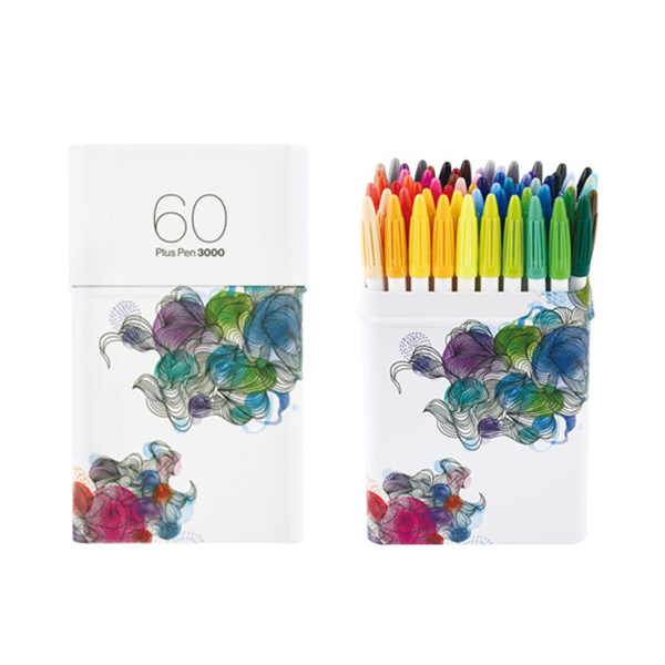 모나미 프러스펜 3000 수성 60색 세트, 단품 22,400원