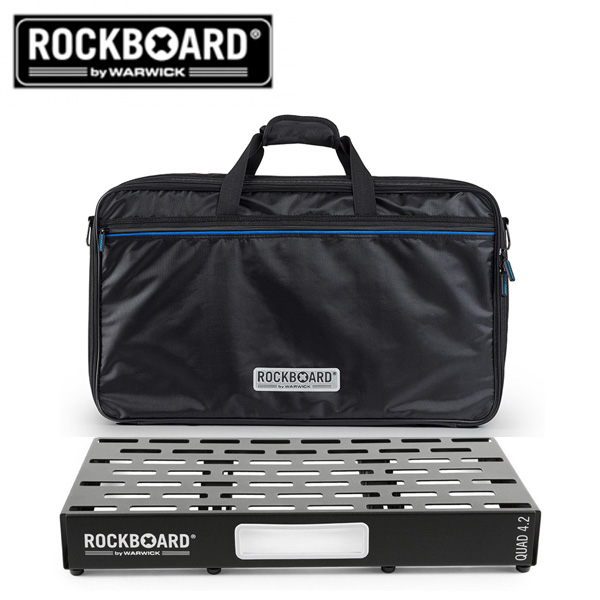 RockBoard QUAD 4.2 with PRO GigBag (소프트케이스) / 락보드 이펙터 페달보드 220,000원