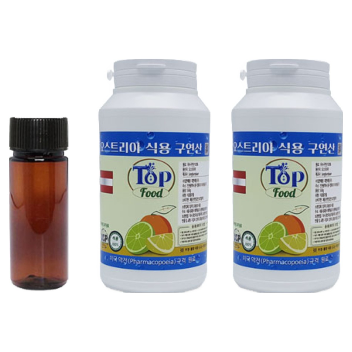 탑푸드(최상의식품) 오스트리아 식용구연산 550g*2개 미국약전(USP)원료, 550g, 2개 14,490원