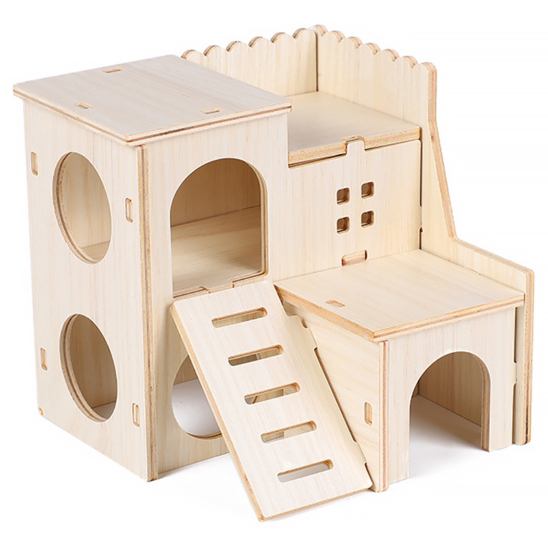 랜보어 햄스터 루프탑 이층하우스 8,600원