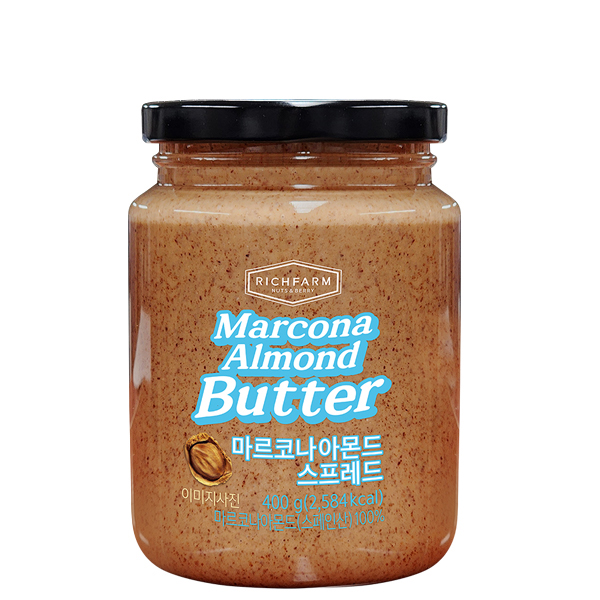 리치팜너트 마르코나아몬드스프레드 400g, 8개, 400g 164,770원