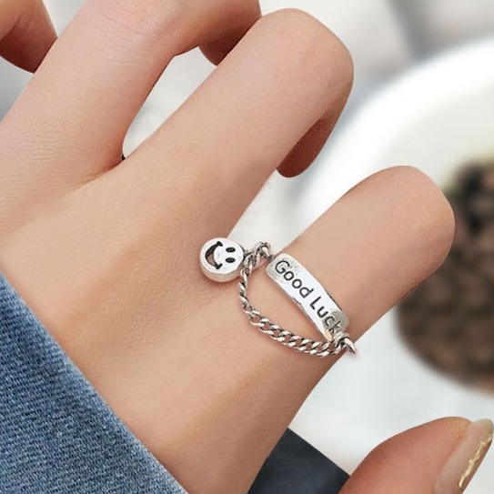 이츠굿텐 여성용 에브리데이 프리핏 레이어드 패션 오픈 실반지 7801-001 7,900원