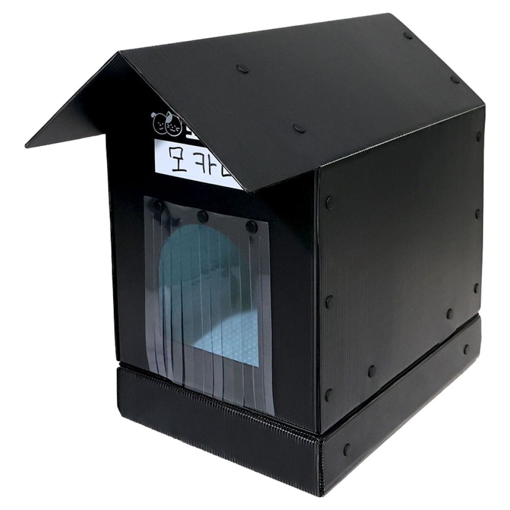 뽀시래기 고양이 길고양이 겨울집 야외 방수 하우스 2단, 1개, 블랙 32,900원