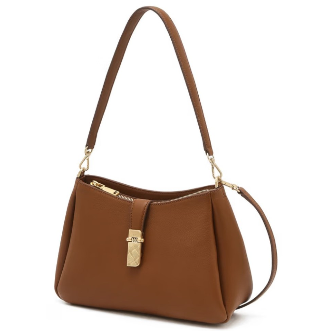 닥스[H&H]>> [선물추천] 브라운 소가죽 체크장식포인트 숄더백(DCBA6E171W2) 356,000원