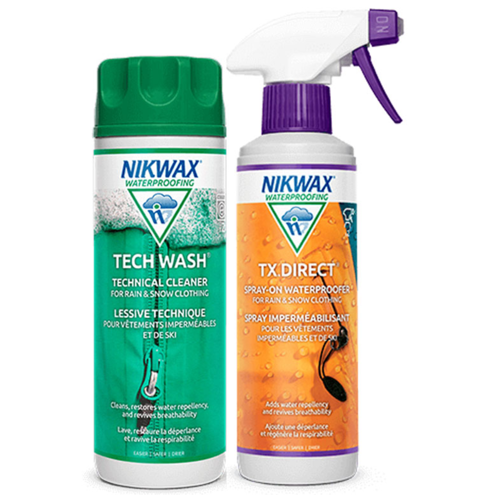 닉왁스 테크워시+스프레이온 세트 고어텍스 세탁 텐트세탁 아웃도어 의류 세탁세제 발수제, 1세트, 300ml 22,490원