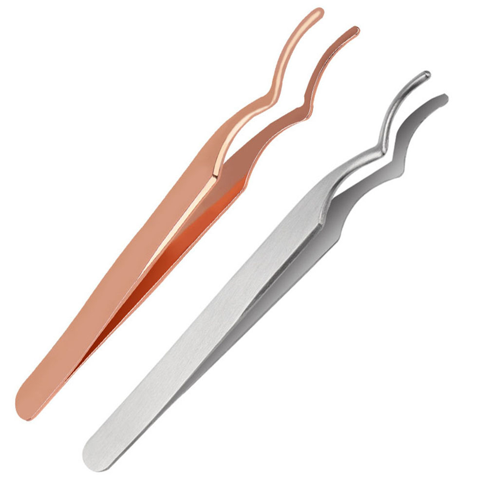 2개 전문가용 속눈썹 연장 붙이기 전용 집게  트위저 핀셋 쪽집게 6,900원