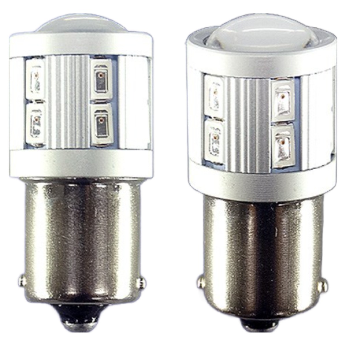 삼항LED 12V-24V 자동차량 3W 하이파워 LED램프, 24V용 화이트 더블타입, 1개 11,210원