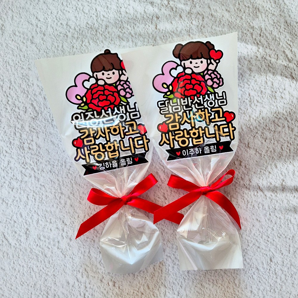 스승의 날 꽃다발 토퍼 선물 어린이집 유치원 선생님 감사 선물 이름 문구 제작 카네이션 꽃 토퍼, 남아, 1개 8,900원