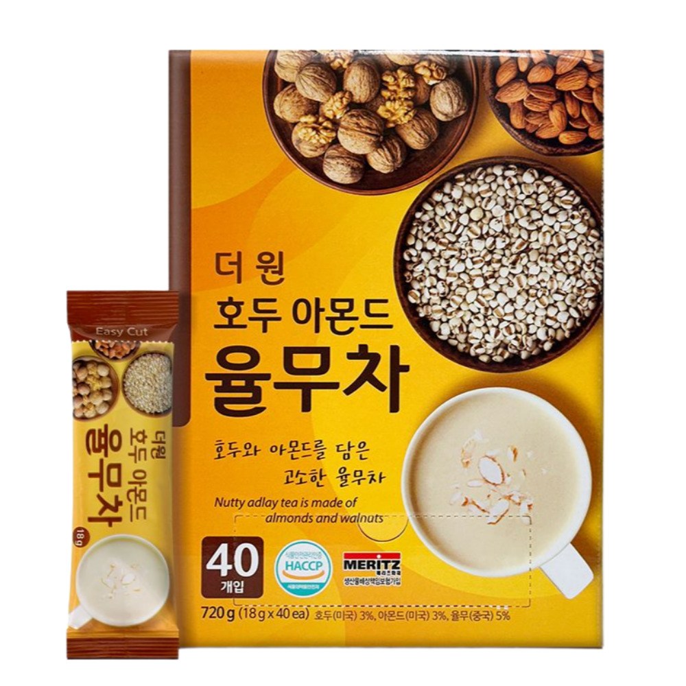호두아몬드율무차 18gx40포, 18g, 40개입 13,000원