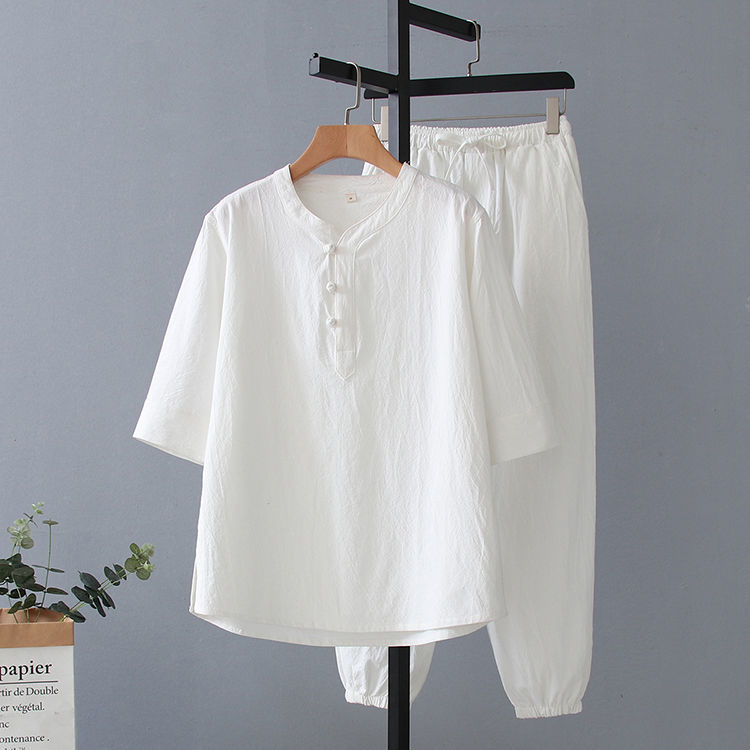 HANLIN 남여공용 생활한복(개량한복) 여름 면마 상하 세트 T11-N221 26,500원