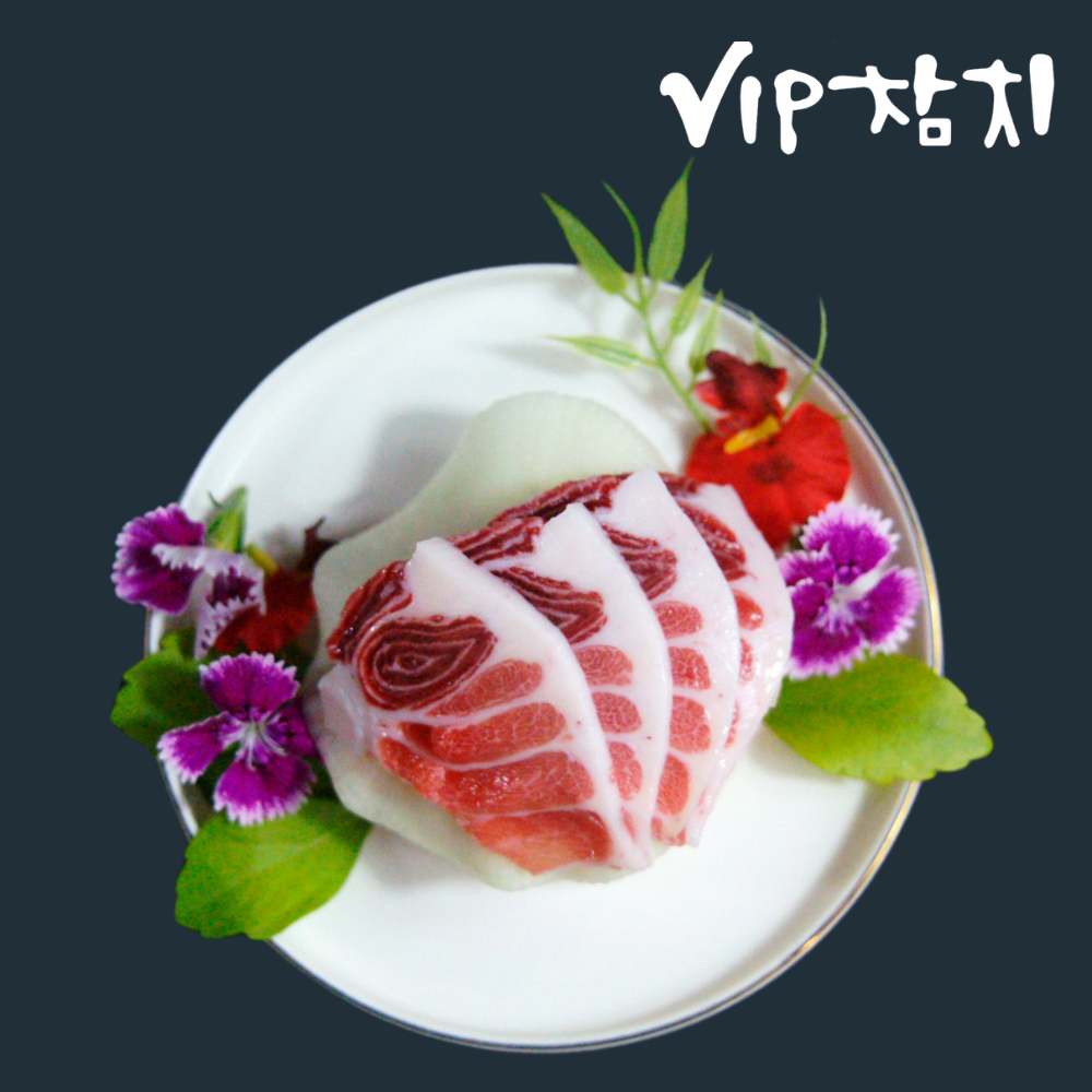 [VIP참치]참다랑어 참치회 통살, 1개, 참다랑어 배꼽살 200g 29,800원
