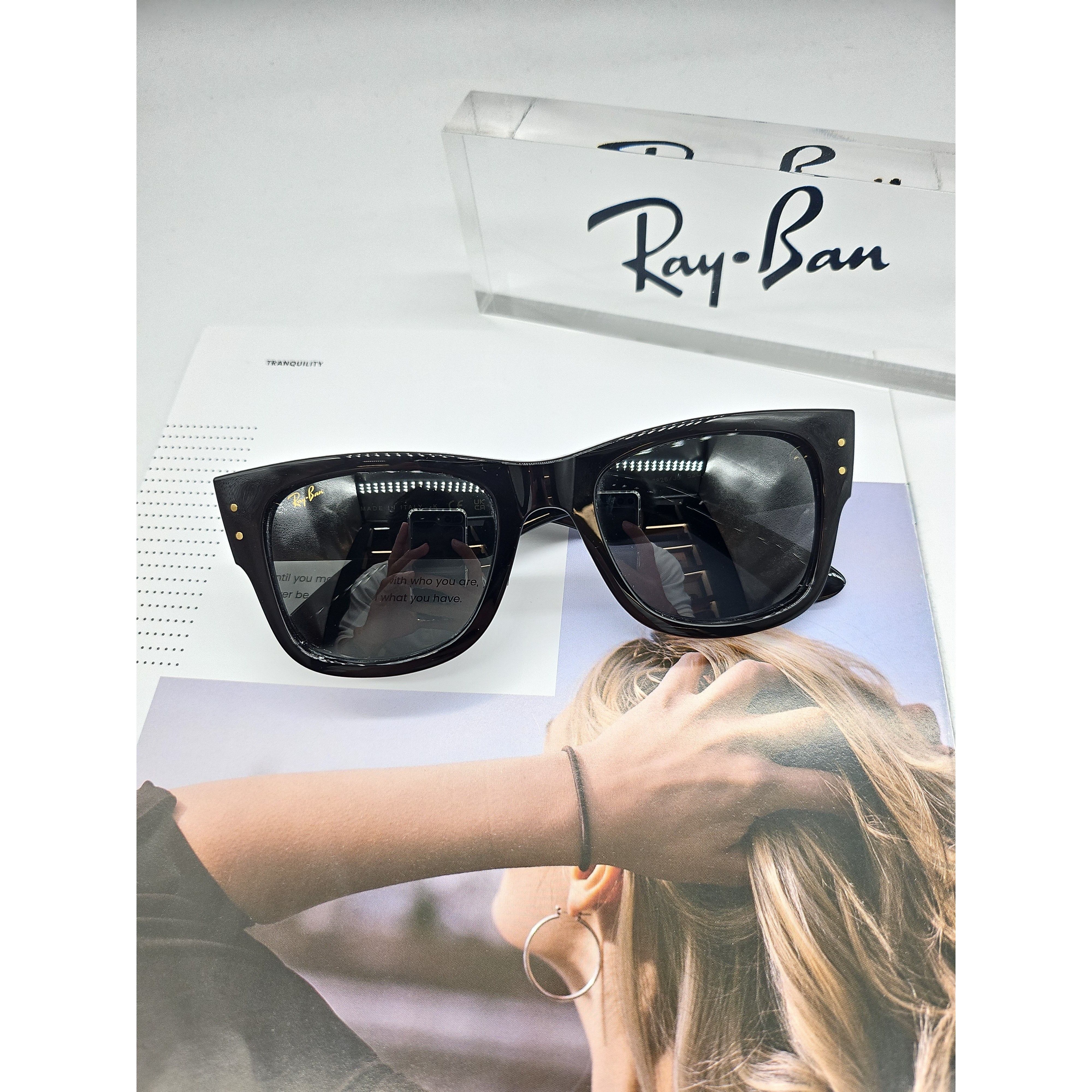 레이벤 에이셉라키 메가웨이페어러 RB0840SF 선글라스 6826J5 제니 52사이즈 284,800원