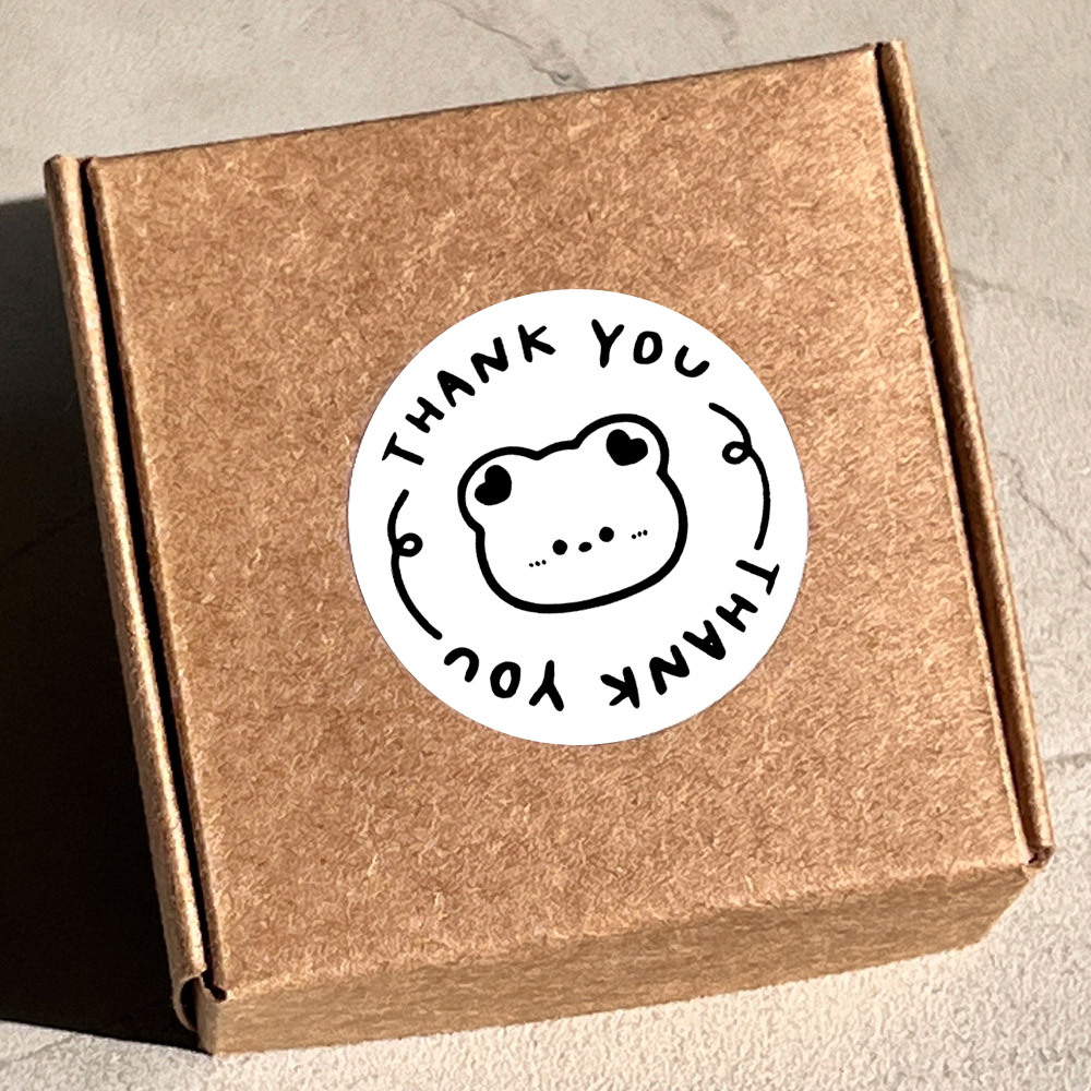 리드홈 포장 데코 원형 작은 곰돌이 스티커 3.5cm, 화이트, 120개 3,650원