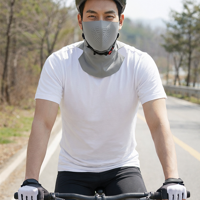 자외선차단 쿨 스포츠 마스크 숨쉬기편한 등산 바이크 골프마스크, 3개, 그레이 42,000원