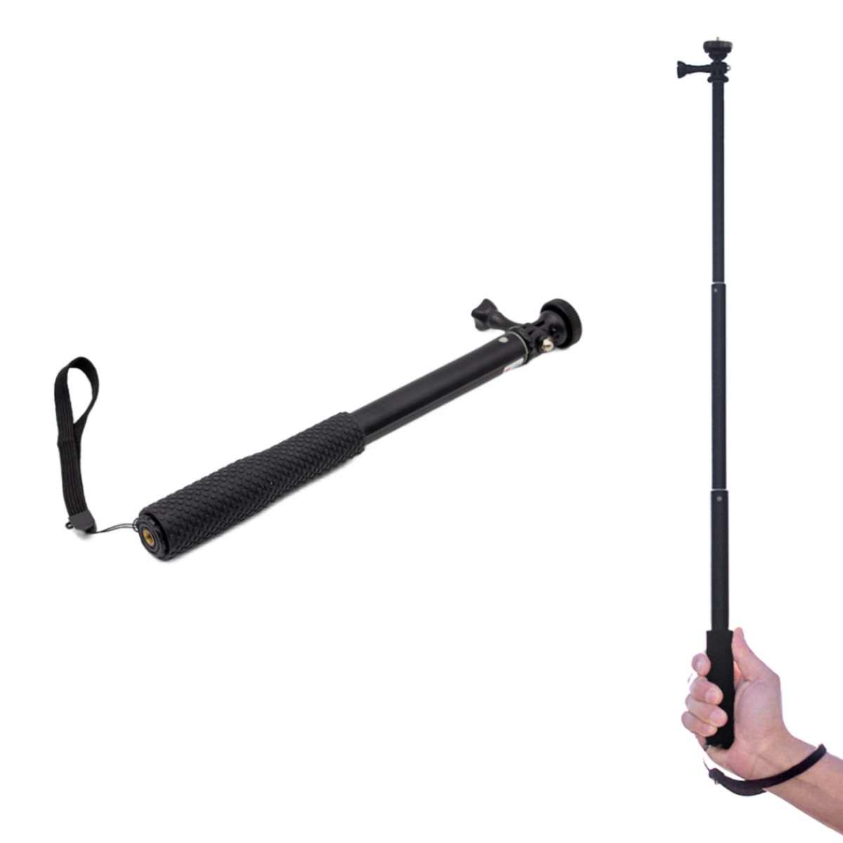 고프로 액션캠 확장로드 2종 인스타360 오즈모 포켓 스마트폰 셀피스틱 연장봉 셀카봉 연장스틱 셀카스틱, 1개, AC-T6 (베이직 사이즈) 15,500원