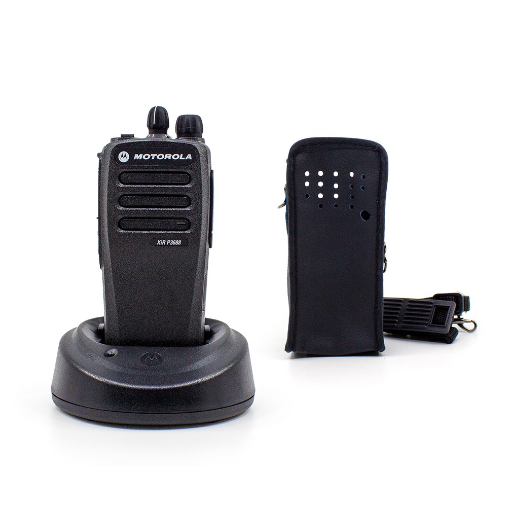 모토로라 XiR-P3688 디지털 무전기 1대 로그세트 충전기 가죽케이스 포함 (XIR-P3688), 1개 290,000원