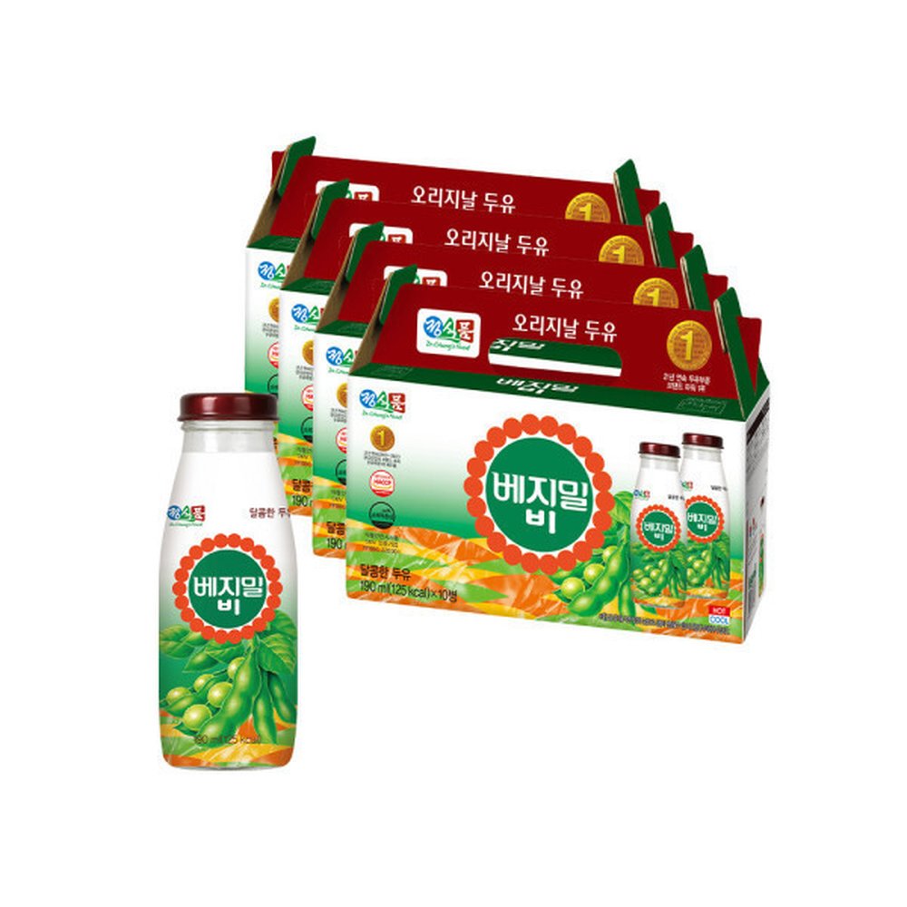 정식품 담백한 베지밀A 두유(병) 190MLX40병 58,680원