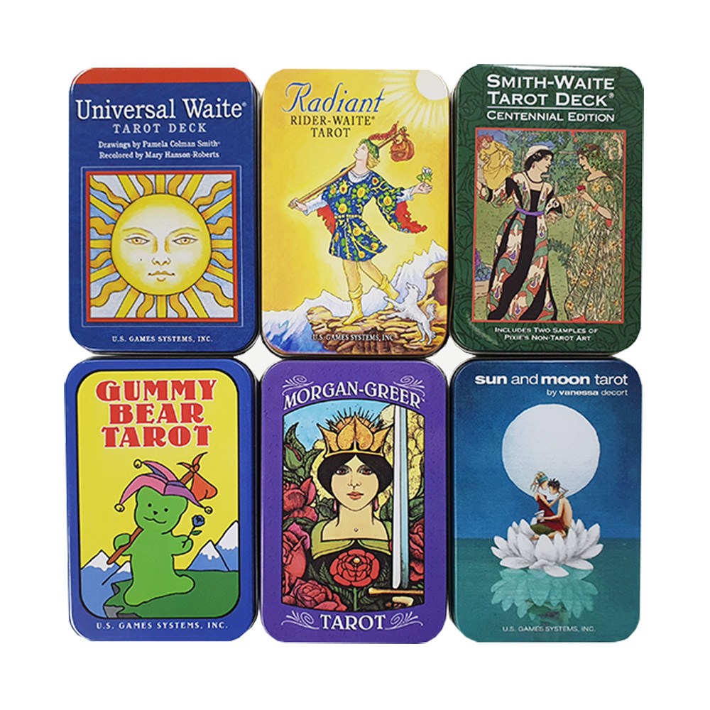 [인터타로] 귀여운 틴케이스 타로카드 베스트 6종 모음 [한글해설서증정] 직수입정품 29,000원